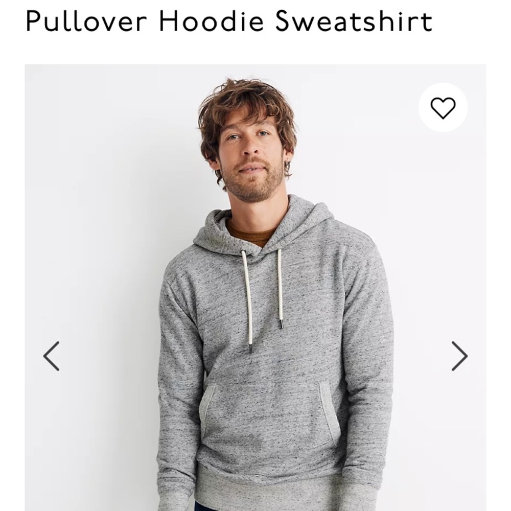Madewell Men’s Hoodie - BRAND NEW